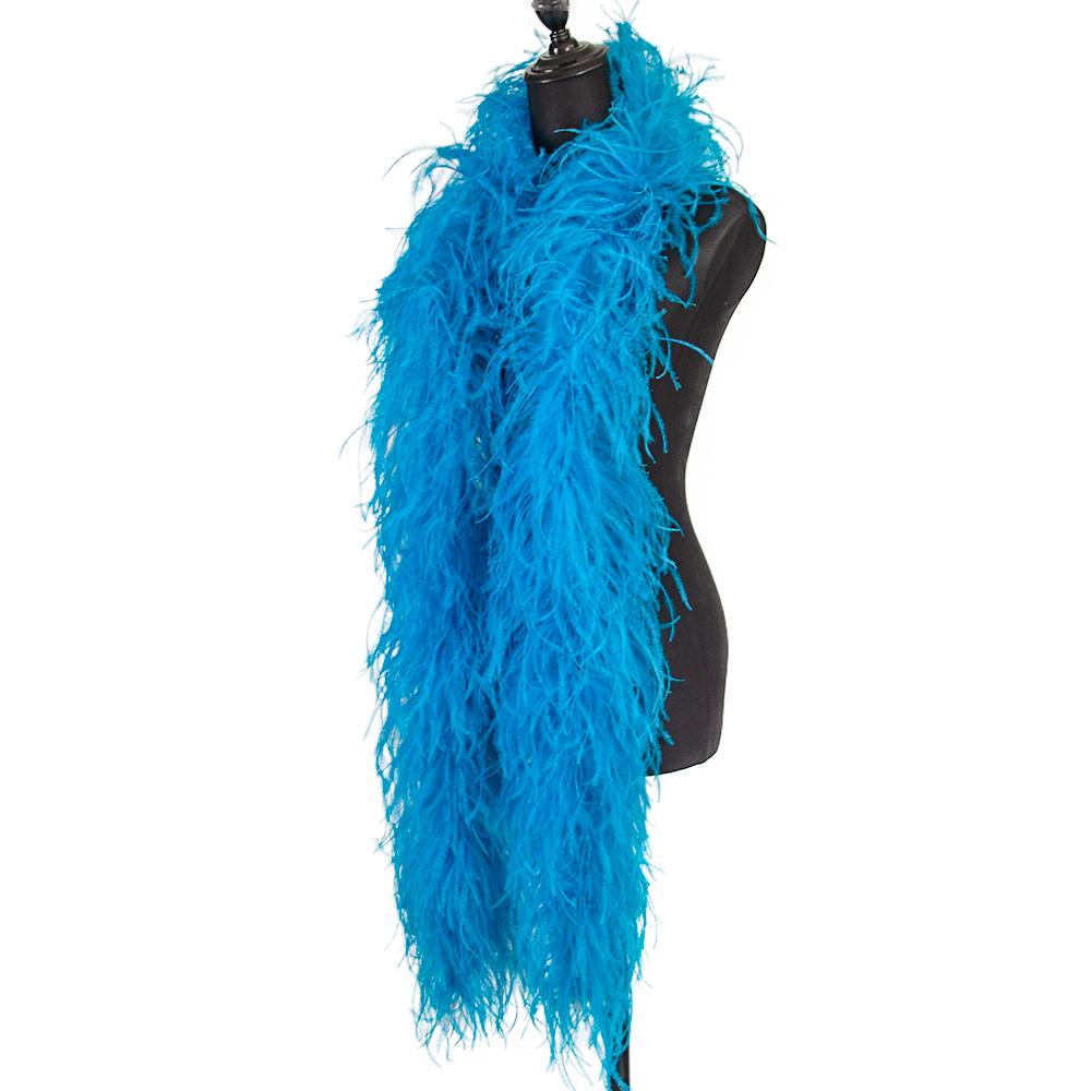 

Розкішне Натуральне Боа з Пір я Страуса Довжина 50 см Пухнаста Оздоба з Пір я Страуса Одяг для Вечірки Рукав Індивідуальний Костюм Плюмаж 2 Ply 0.5Meters