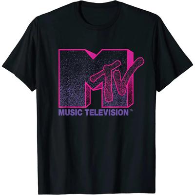 MTV Sparkly Logo Music Television T Shirts TShirt