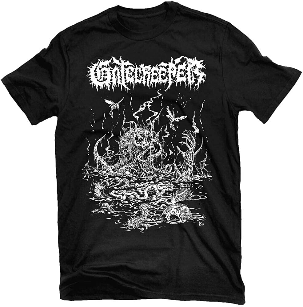 Gatecreeper Deserted Men T Shirt Relapse Records Casual and Happy Men's T Shirt