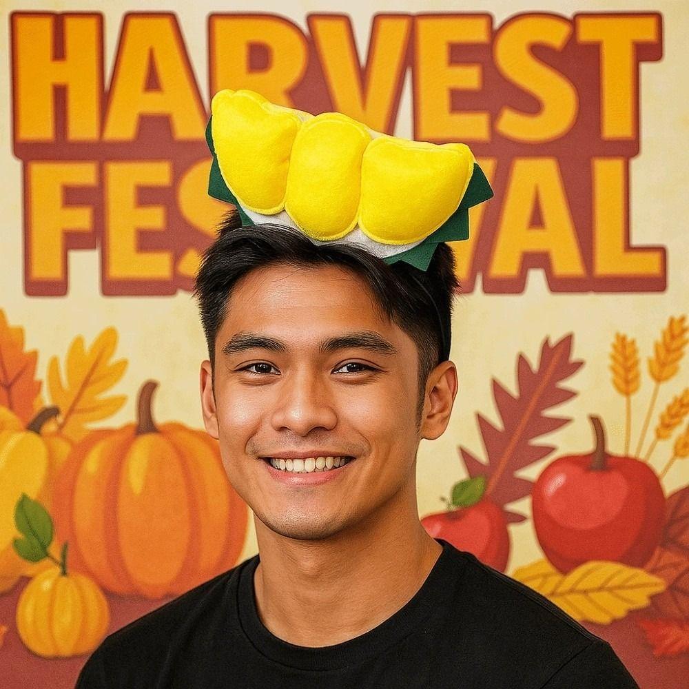 Funny Cartoon Fruit Hair Hoop Nutrition Month Celebration Performance Headwear  Cosplay