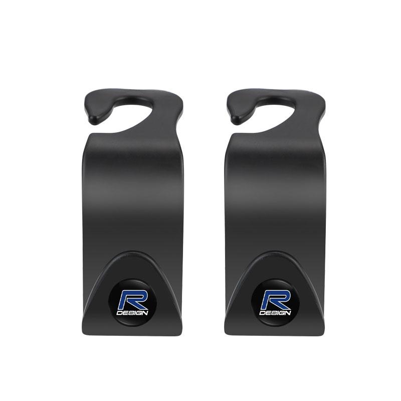 2Pcs Car Seat Back Hooks Auto Accessories For Volvo V50 V70 S90 Olestar AWD XC40 S80 T6 V90 Rdesign V60 V40 XC60 XC90 S60 C30
