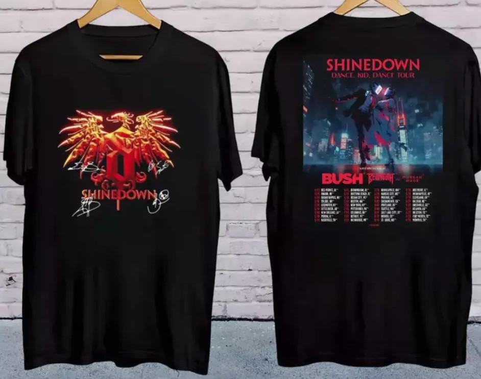 Shine down Dance Tour 2026 Shirt, Shine down Band ConcertT-Shirt shirt L