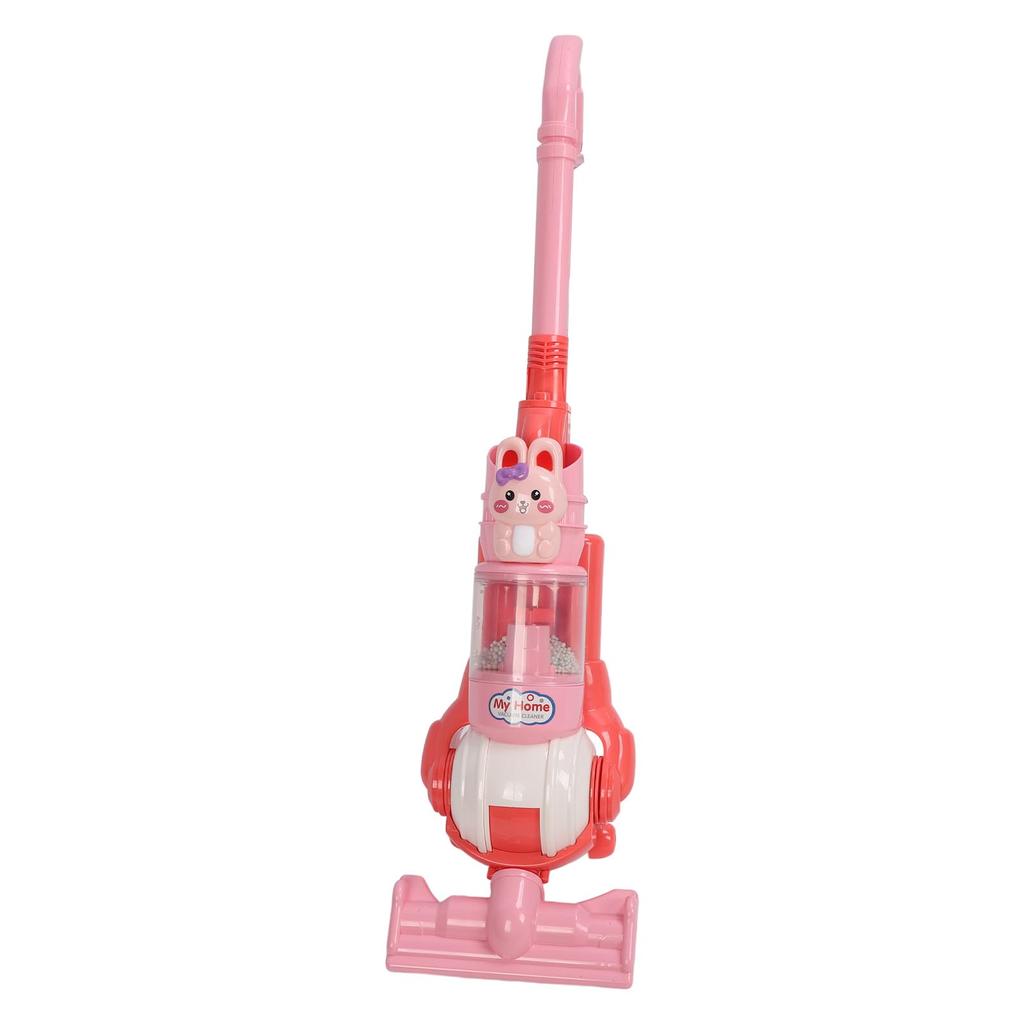 Kids Vacuum Cleaner Toy Cartoon Animal Modeling 180 degrees  Rotating Dust Port with Light Music Toddler