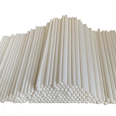 100 Sztuk Lollipop Ciasto Papier Patyk Wyskakuje Biały Stały Papier Patyk Pieczenie Diy Formy