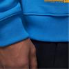 Jordan Solid Color Logo Sweatshirt Men Tops Blue FB7658-435