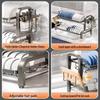 Yuzhuxun Kitchen Dish Drying Rack with Chopstick Holder