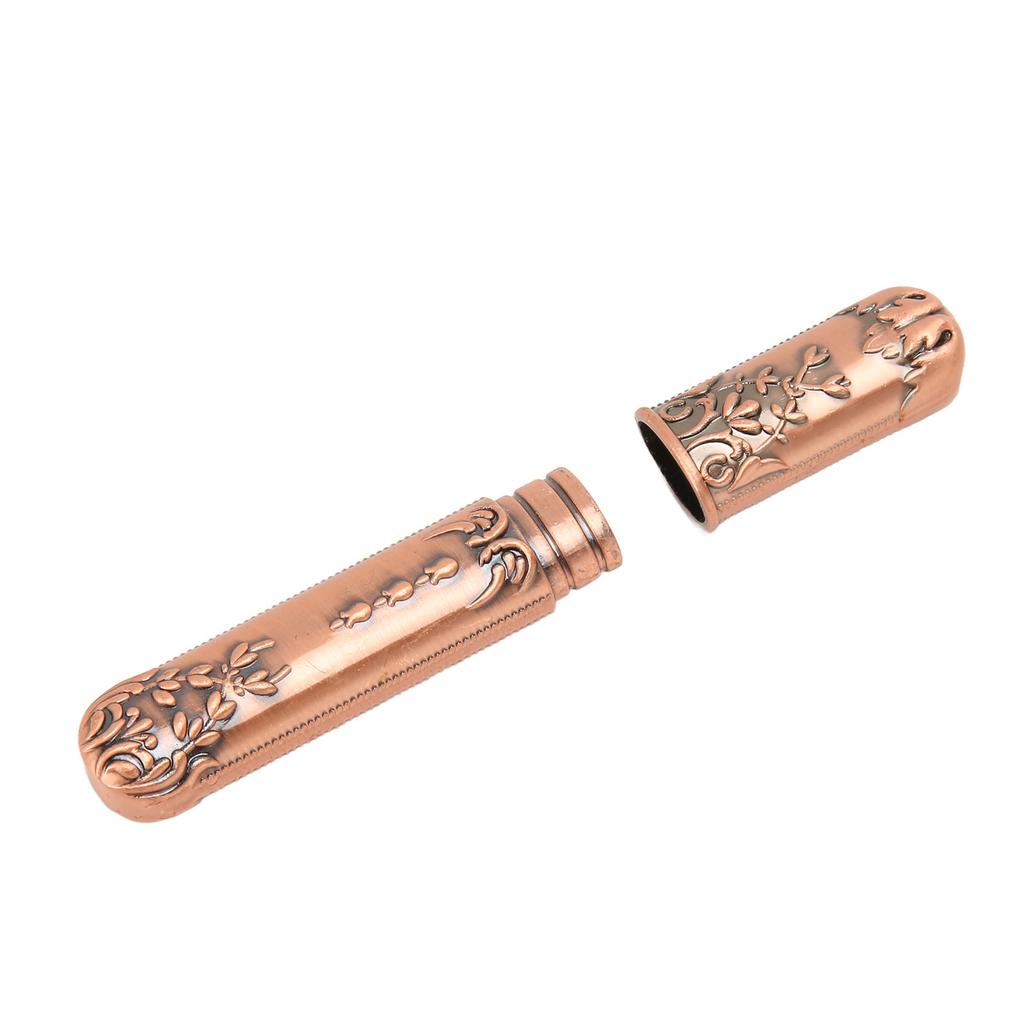 Nähnadeletui Vintage tragbarer Metall-Sticknadelhalter für Handnähnadeln