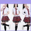 New Japanese School Girl Cute Sailor Uniform Dress Full Set Cosplay Costume With Premium Quality Materials