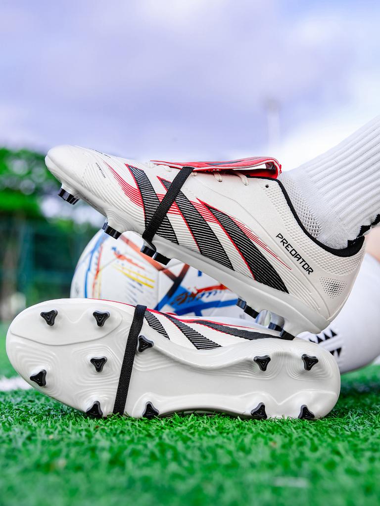 Adult children outdoor lawn sports training competition football shoes men and women long broken nails