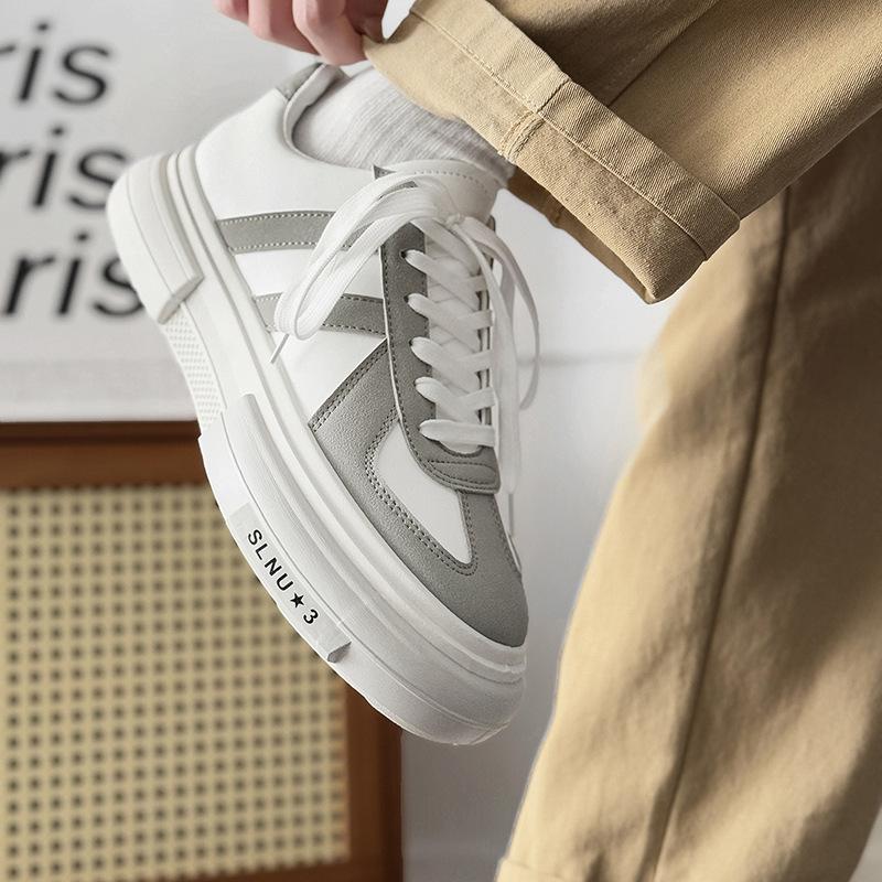 Fashion Men's Shoes 2025 New Spring/summer Color Blocked Casual Sports Shoes Men's Plus Size