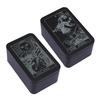 Metal Rectangle Organizer Box Playing Cards Storage Money Coin Candy Case Business Tarot Tin Tarot Card Container