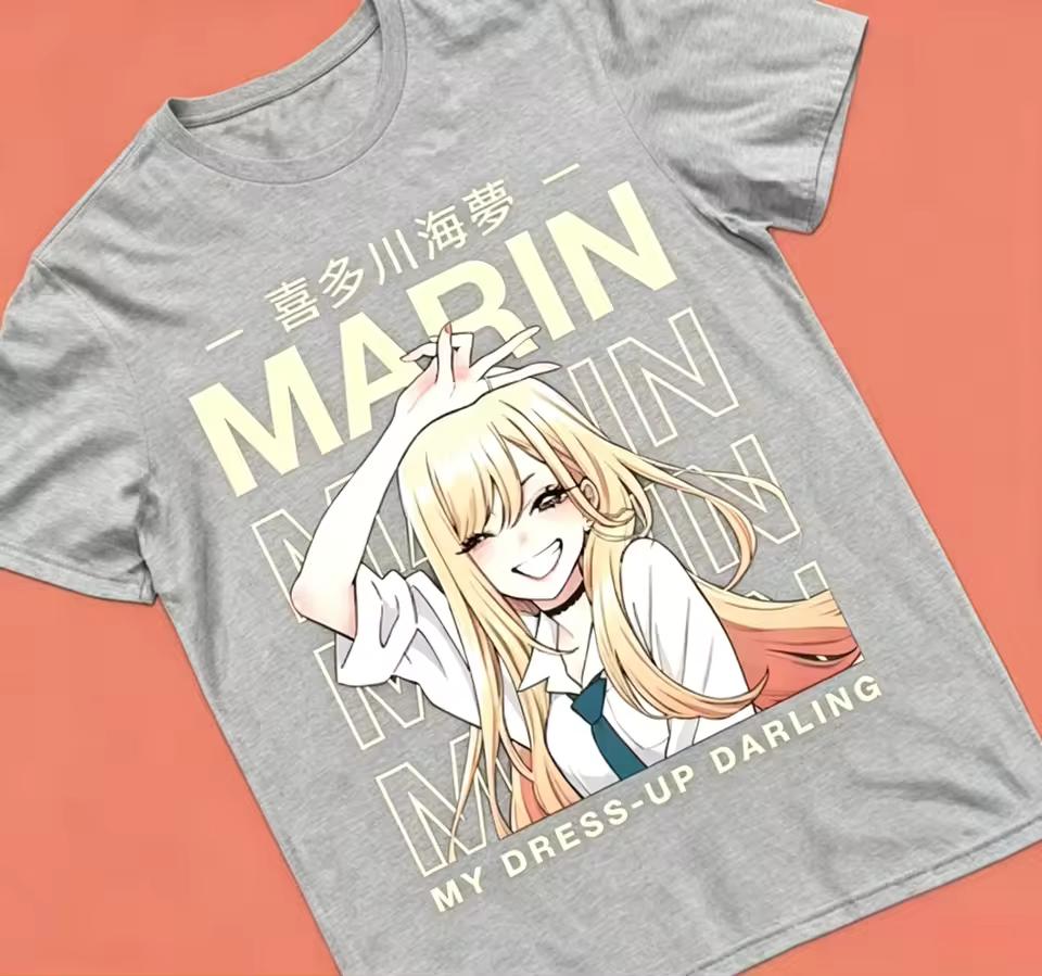 Marin Kitagawa Yellow Style My Dress Up Darling Unisex T-Shirt Anime Lovers