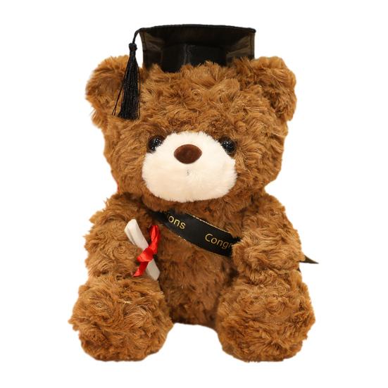 Personalized Graduation Gifts 2026 for Her, 7-Inch Teddy Bear, Soft Plush Graduation Mascot for College High School, Grade Graduation Gifts 18cm H