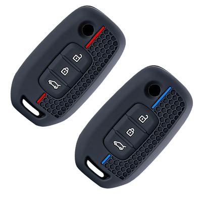 New Silicone Key Case Car Key Cover for Renault Kwid 2026 Trafic Clio Kadjar Clio 5 Captur Arkana Sandero Stepway Logan Twingo
