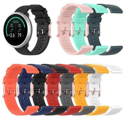 For Samsung Galaxy Watch 3/46mm/42mm/Active 2/Gear S3 Frontier Silicone Bracelet Huawei Watch GT/2/2E/Pro Strap