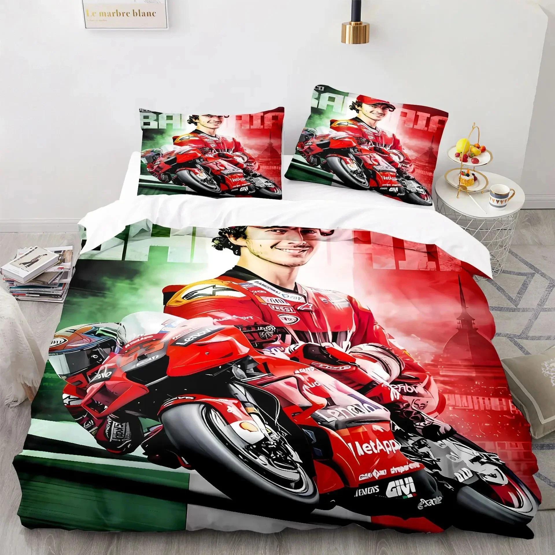 

3D Print Marc Marquez 93 Комплект постільної білизни Підодіяльник Постільний комплект Підодіяльник Наволочка Підодіяльник king Queen Size Постільна білизна для дорослих хлопчиків AU Queen 210x210cm