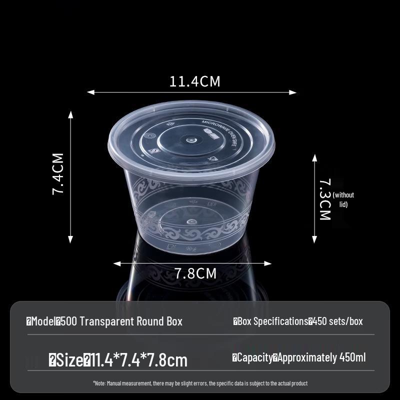 Disposable Takeout Meal Bowls