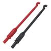 2PCS J.30016 Piercing Probe Multimeter Test Hook with 4mm Connector Insulation Car Repair Test Needle