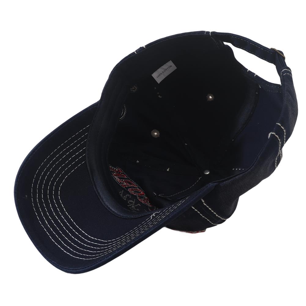 Vintage Washed Cotton Baseball Cap Men Women New York Embroidered 5 Panel Duckbill Hat Fashion Spring Summer Sunscreen Caps