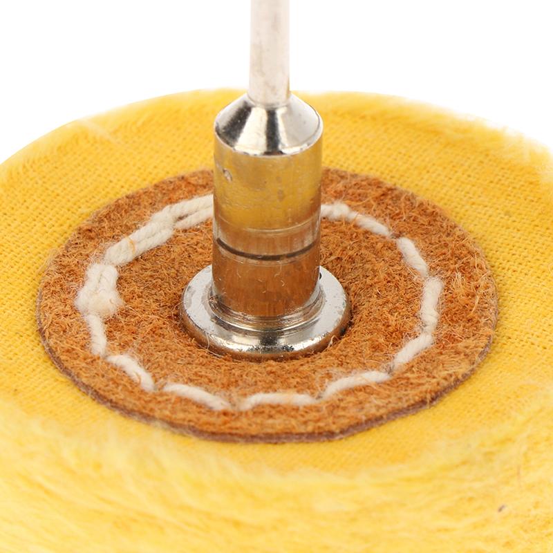 Polishing Wheel Cloth Buffing Wheel Bench Grinder Power Tool Accessories For Gold, Silver Jewelry Mirror Polish Pad