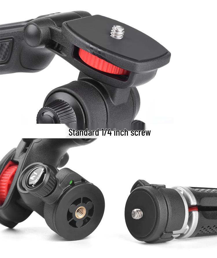 Mantis Lightweight Vlog Tripod for Handheld and Desktop Use - Ideal for Low Angle Shots and Climbing Stairs