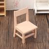 1/12 Dollhouse Miniature Chair Dollhouse Living Room Furniture Decoration Dolls House Accessories For Kid Pretend Play Toy