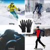 Winter Gloves Men Women Touch Screen Warm Gloves Water Resistant Windproof Thermal Gloves for Driving Running Ski Riding Sport