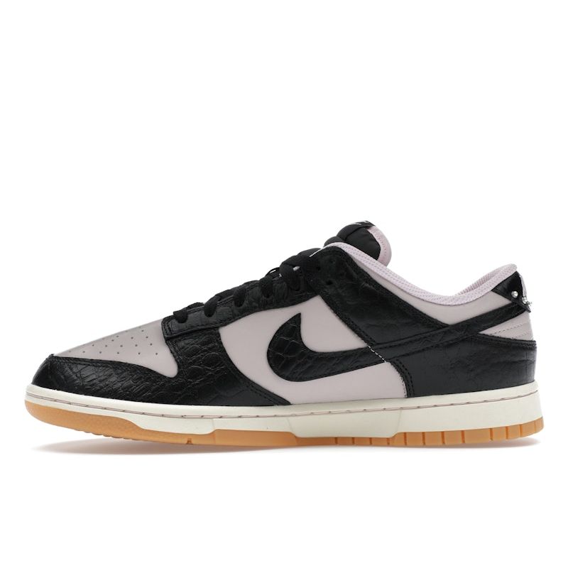 Nike Dunk Low Black Platinum Violet Croc Unisex Sneakers Purple Pink-Foam Coconut-Milk HF9191-001