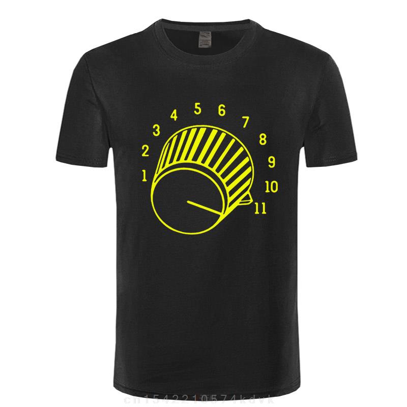 It's One Louder Spinal Tap Inspired Geometry Summer Short Sleeve O Neck 100% Cotton Men's T-Shirt Funny Print T Shirt Men