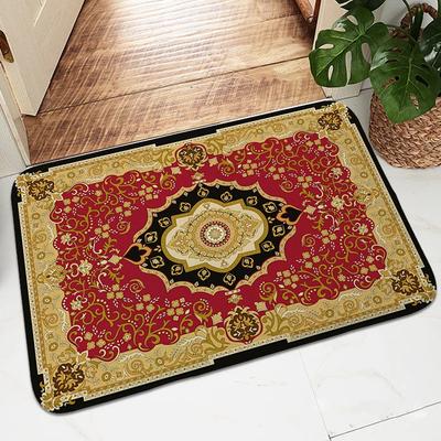 Victorian Entrance Door Doormat Carpet for Bedroom Soft Bathmat Hallway Entryway Veranda Floor Mat Living Room Rug