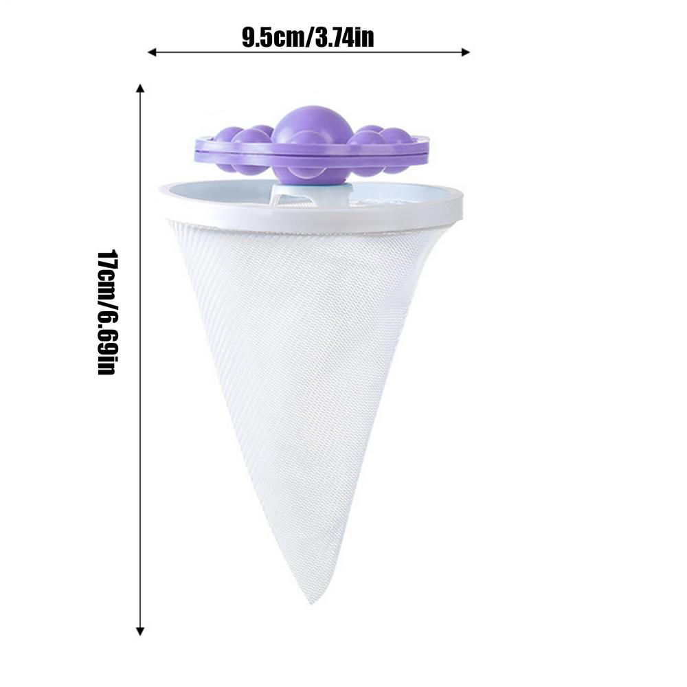 Washing Machine Filter Net Floating Lint Filter Mesh Bag Reusable Pet Hair Catcher Remover Laundry Cleaning Tool Lint Remover