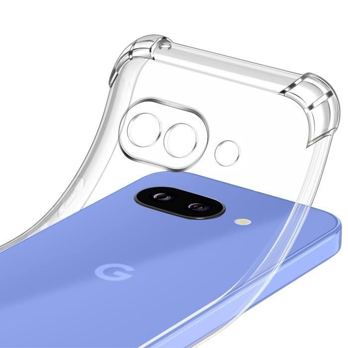 Case - Phonillico® - Google Pixel 9a - Shockproof - Flexible - Transparent