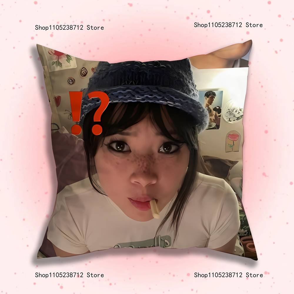 Meine Freundin B-Beabadoobee Kissenbezug Kissen Plüsch Jungen Mädchen Cartoon Anime Kawaii Dekoration Kindergeburtstag Süße Geschenke