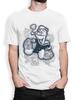 Mickey Mouse & Minnie Disney Print T-shirt
