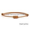 Noter Handmade Braided Lucky String Bracelet Unisex Fortune Turning Knot Charm Braslet Selected Grade A Rope 5 Colors Options