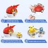 Pokemon spinning top arena Ball Battle Gyro Pikachu Charmander Squirtle Mew Eevee Monsters Action Figure Toy elf children Gift
