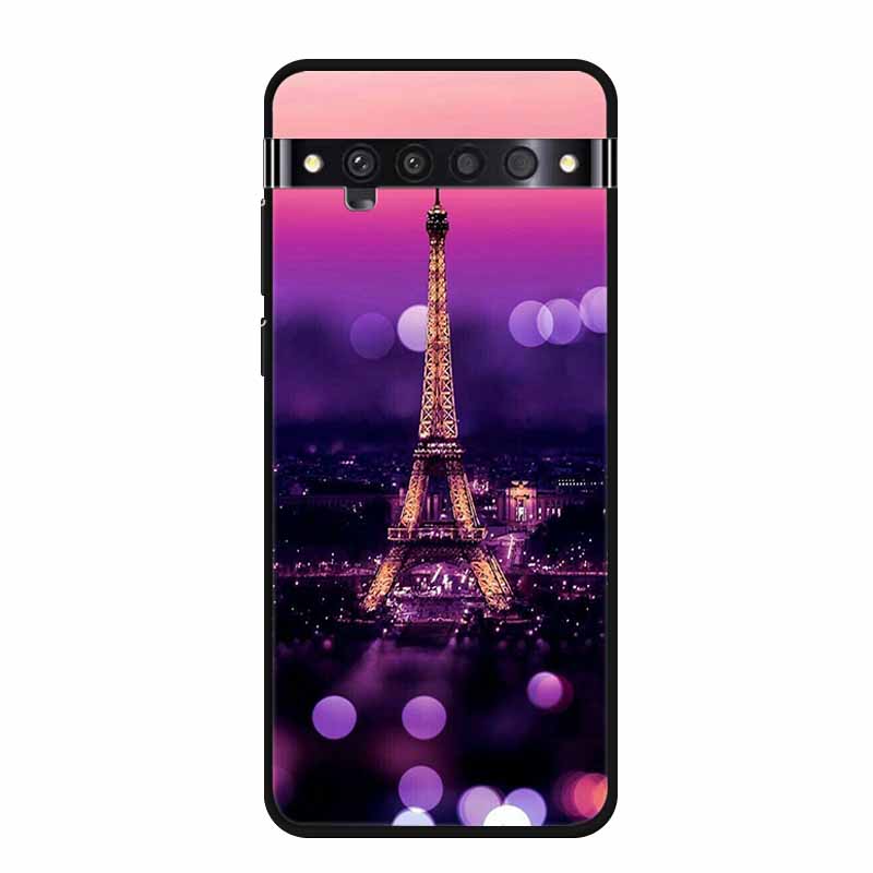 Für TCL 10 Pro Hüllen Weiches TPU Silikon Katze Löwe Rückseitenhüllen für TCL 10 Pro T799B T799H Cover Stoßfest Funda Capa TCL10Pro 6,47"