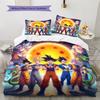 Dragon Ball Collection Bedding Set HD Print Duvet Cover Pillowcases Soft Breathable