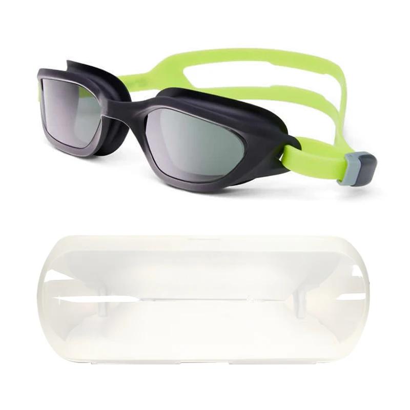 Professional Swim Goggles Anti Fog Leak Proof Large Frame Soft and Comfortable Specially Designed for Teenagers' Pool Use