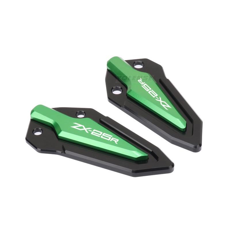 Motorcycle Accessories Pedal Guard Rear Pedal Guard Heel Plate Decorative For ZX4R ZX4RR ZX25R ZX-4R ZX-4RR ZX-25R