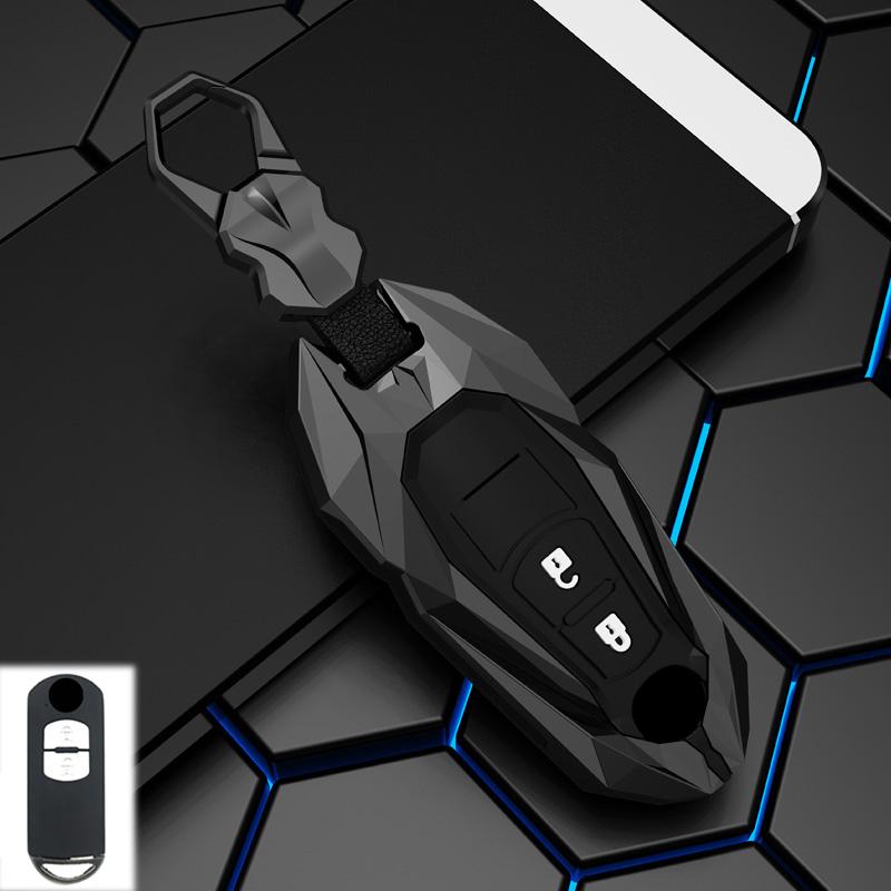 Zinc Alloy Car Remote Key Case Cover for Mazda 2 3 6 Axela Atenza CX-5 CX5 CX-7 CX-9 2014 2015 2016 Car Accessories