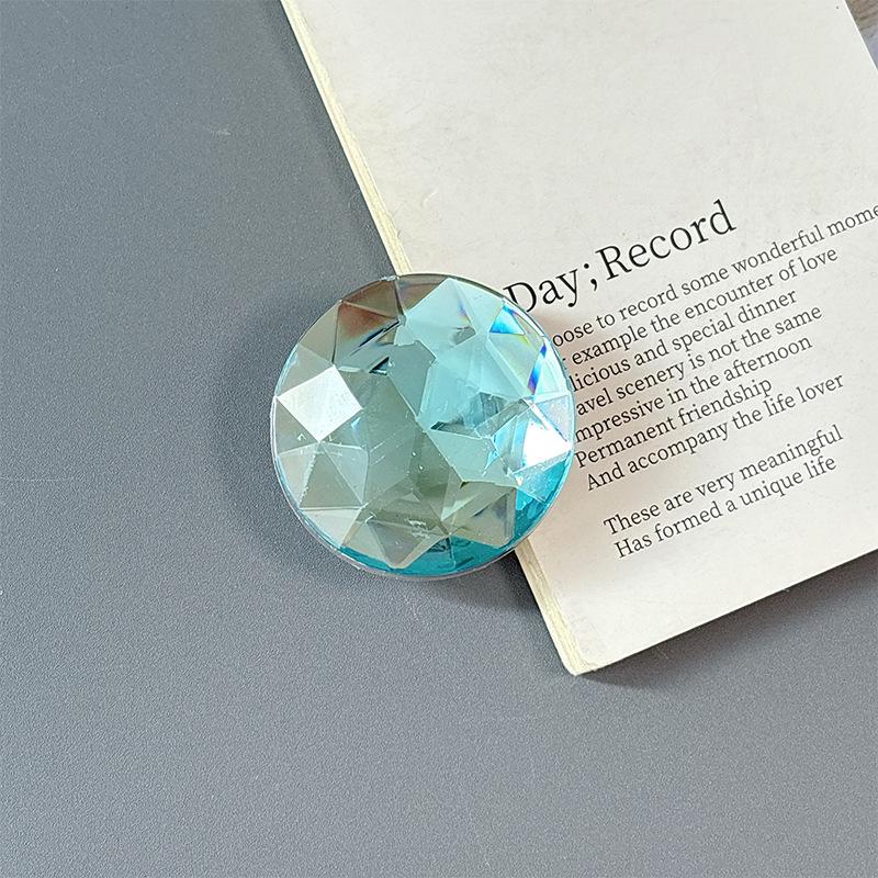 High-Grade Magnetic Rhinestone Phone Holder - Magsafe-Compatible, Portable Finger Ring