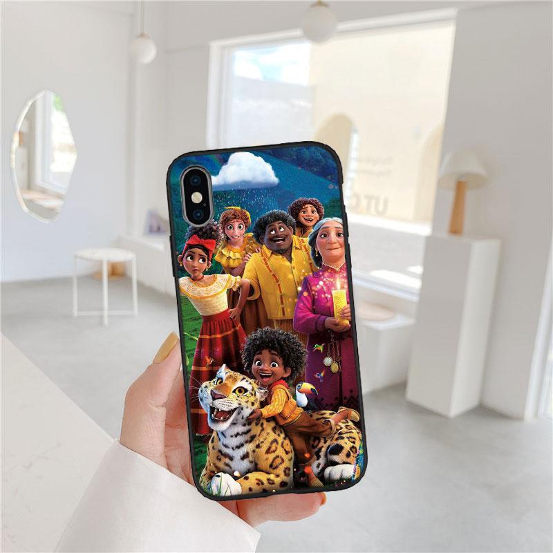 CJ49 Encanto Disney Soft Shell Phone Case for Samsung Galaxy S20 S21 S22 Ultra FE + Plus A21S A22 A24 A25 A26 A30 A30S A31