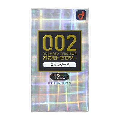 Okamoto Zero Two Standard 12 sztuk x 4 sztuki 0,02