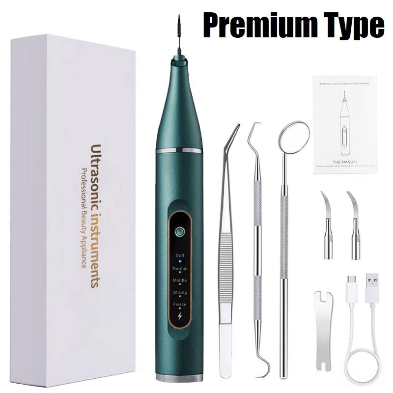 5 Modes Ultrasonic Electric Tooth Cleaner Dental Scaler Calculus Remover Teeth Whitening Tartar Plaque Stain Cleaning Tool