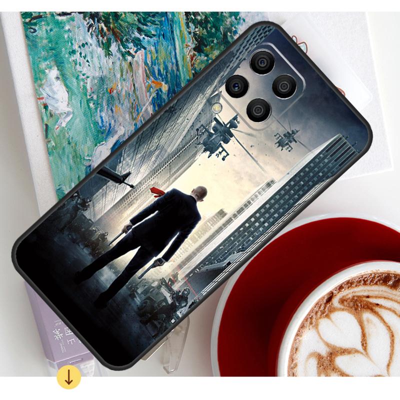 Man Hitman Agent Case For Samsung Galaxy M15 M21 M31 M55 M56 M36 M16 M06 M13 M33 M53 M12 M32 M52 M14 M34 M54