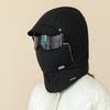 Winter Lei Warm Feng Cap With Goggles And Neck Protection For Outdoor Use Riding