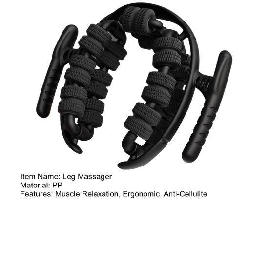 28 Rollers Leg Massage Anti-Cellulite Lymphatic Drainage Deep Tissue Therapy Thighs Arm Back Shoulder Calf Muscle Relaxation Massage Tool