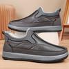 2025 Cotton Shoes Men's Winter Outdoor Casual Warm Slip-On Boots Plush Lined Comfortable Shoes Men Boots