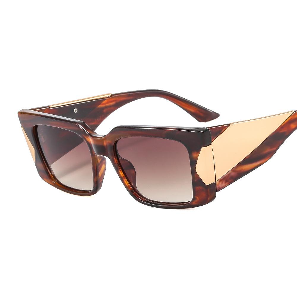 Newest Fashion Custom Men Women Lentes De Sol Shade Vintage Transparent Oversize Sunglasses Travel Wild Sun Glasses